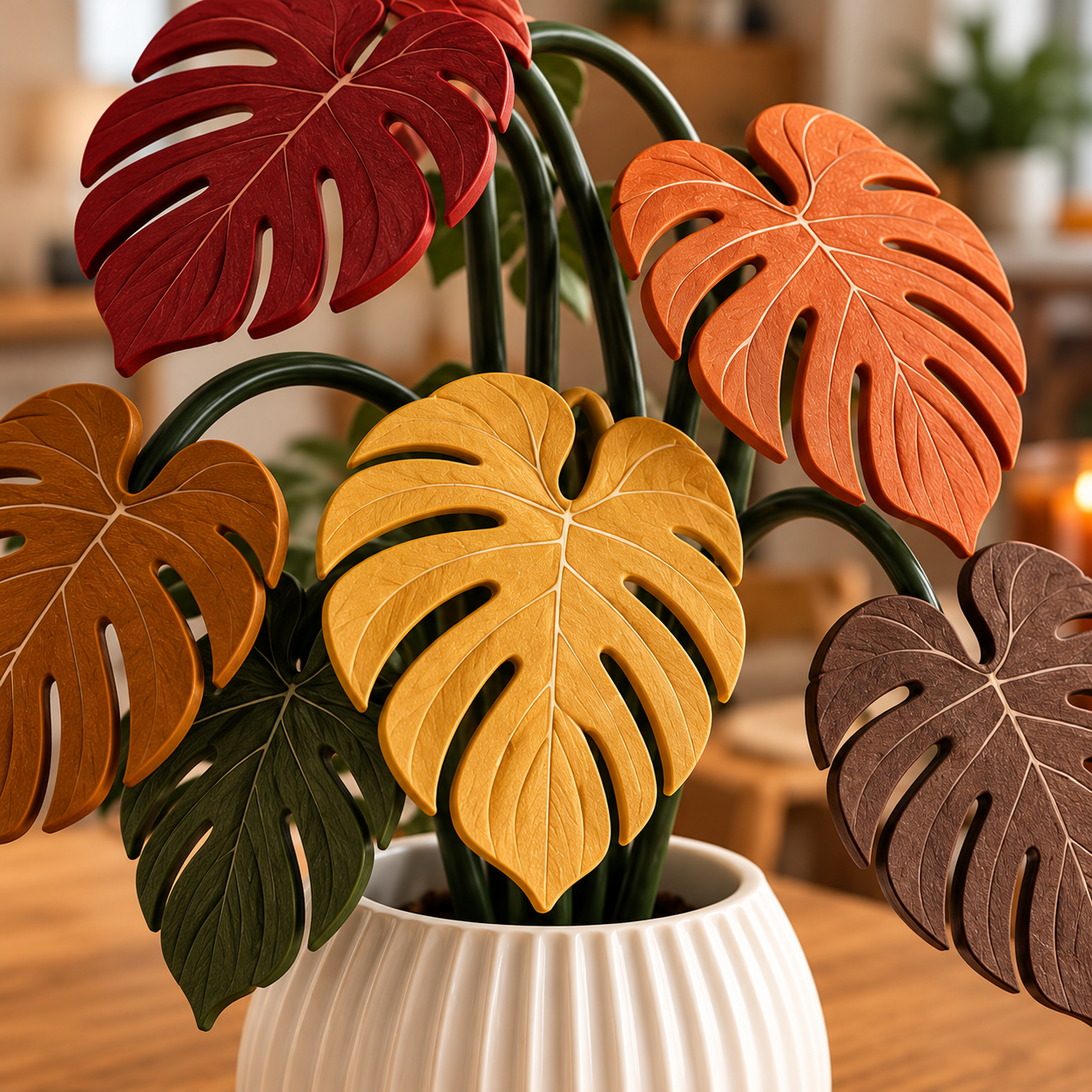 Leaves That Belong in Autumn Mix — detail