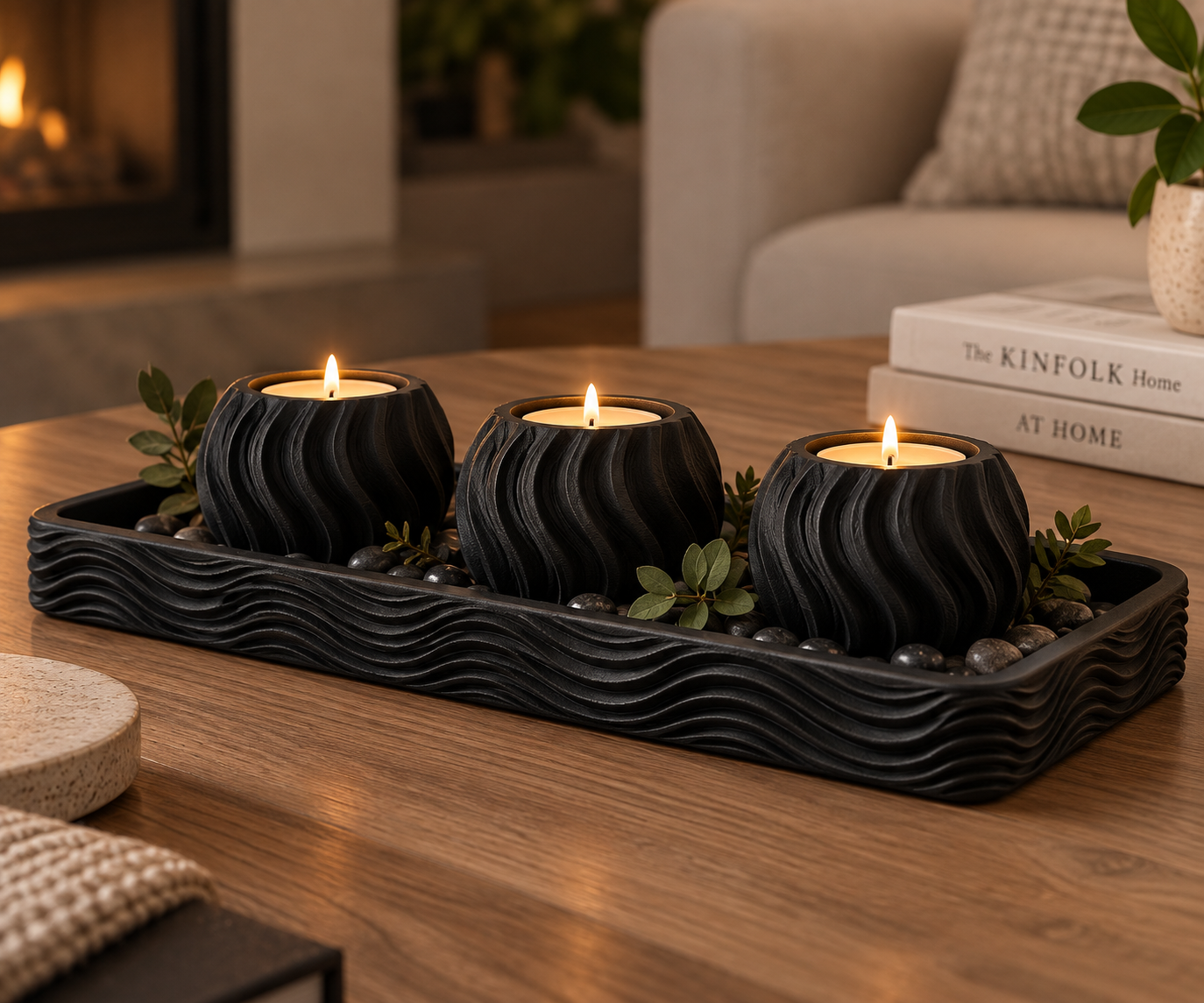Black Wave Light Trio collection